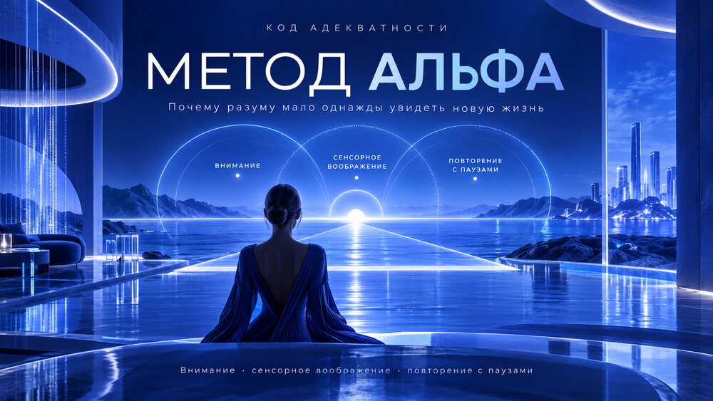 Метод Альфа — почему разуму мало однажды увидеть новую жизнь